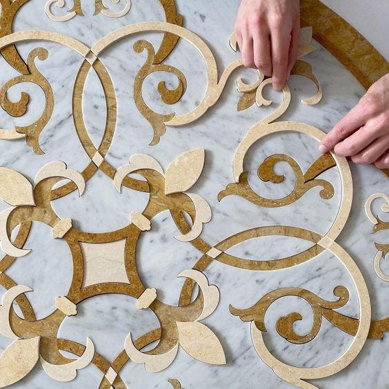 Endless possibilities of ornate Marble inlay design